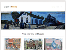 Tablet Screenshot of ligoniermurals.com